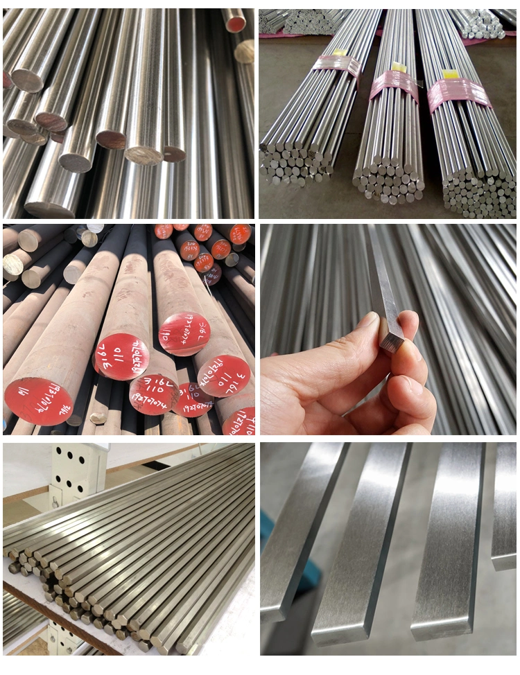 M2, D2, D3, A2, 4340, 410, P20, H13, S1, S7, 4140, 52100, Suj2 High Quality Steel Round Bar